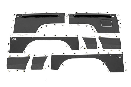 Rough Country Full Body Armor | FR & RR Combo | Jeep Cherokee XJ 2WD/4WD (1997-2001)