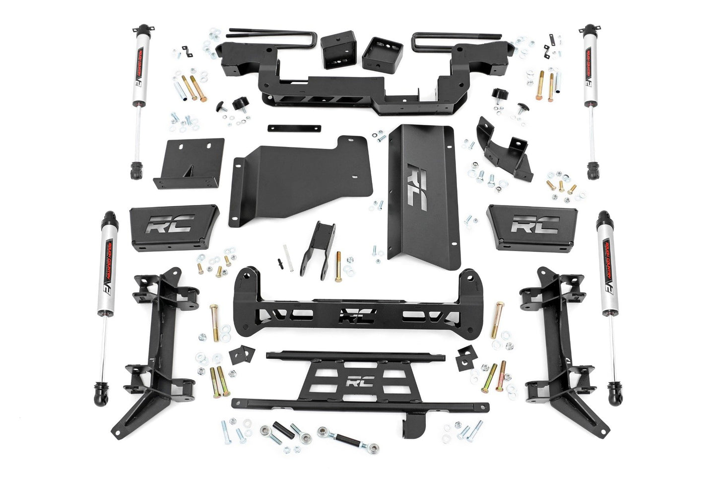 Rough Country 6 Inch Lift Kit | 8-Lug | V2 | Chevy 3/4-Ton Suburban/C2500/K2500 Truck/C3500/K3500 Truck (88-00)