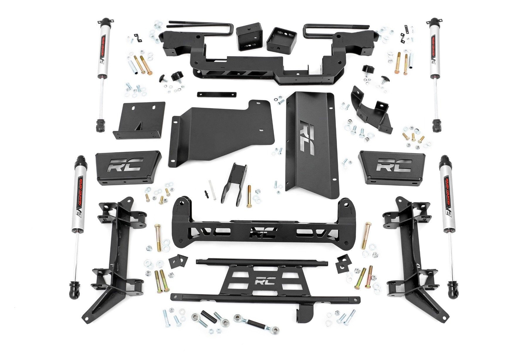 Rough Country 6 Inch Lift Kit | 8-Lug | V2 | Chevy 3/4-Ton Suburban/C2500/K2500 Truck/C3500/K3500 Truck (88-00)