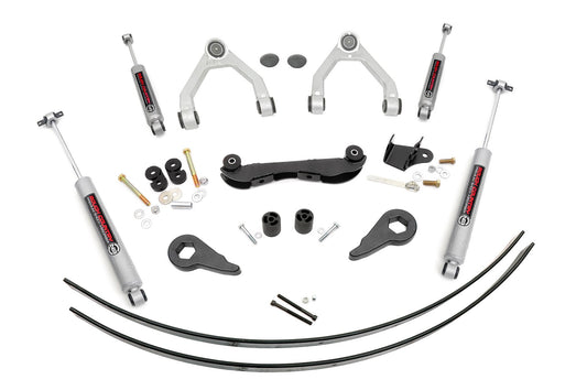 Rough Country 2-3 Inch Lift Kit | Rear AAL | Chevy/GMC 1500 Truck & SUV 4WD (1988-1999)