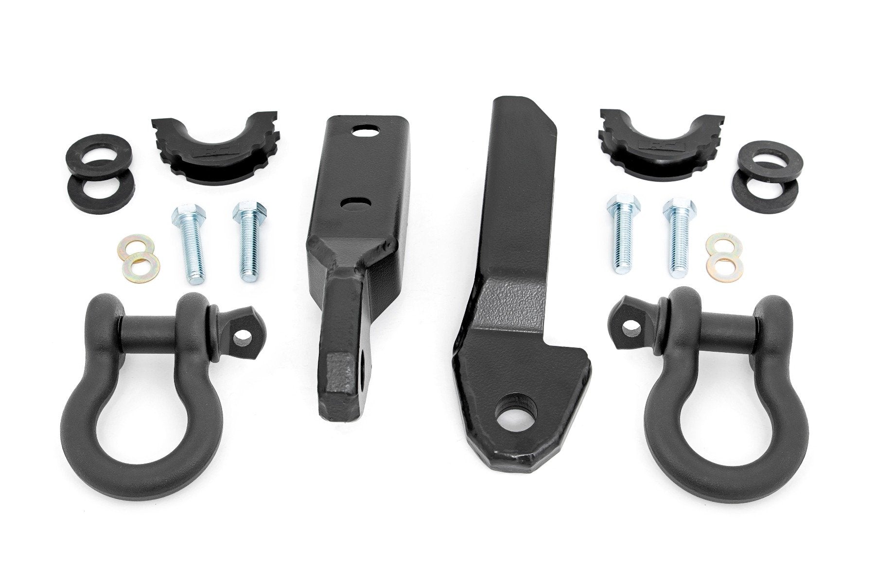 Rough Country Tow Hook to Shackle Bracket | D-Ring Combo | Chevy/GMC 1500 Truck & SUV (88-99)