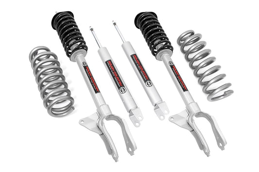 Rough Country 2.5 Inch Lift Kit | N3 Struts | Jeep Grand Cherokee 4WD (2016-2022)