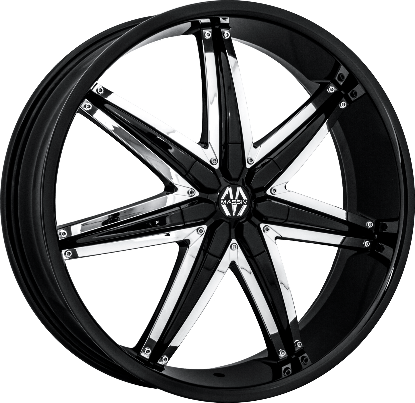 MASSIV 923 BLACK WITH CHROME INSERT
