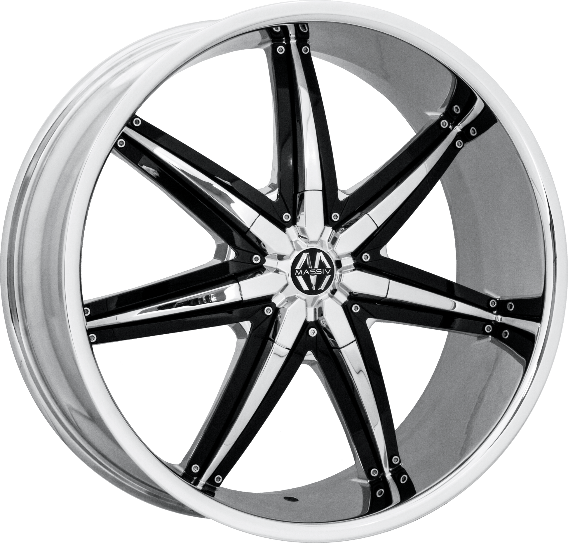 MASSIV 923 CHROME WITH BLACK INSERT