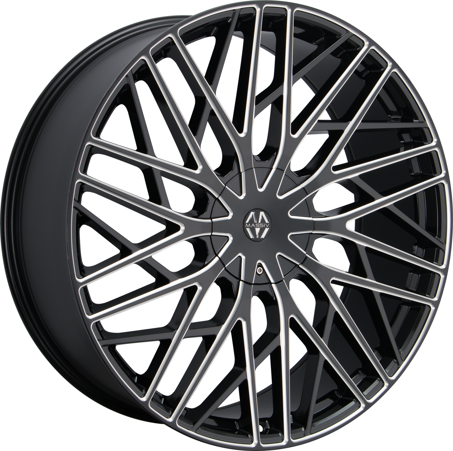 MASSIV 925 BLACK AND MILLED