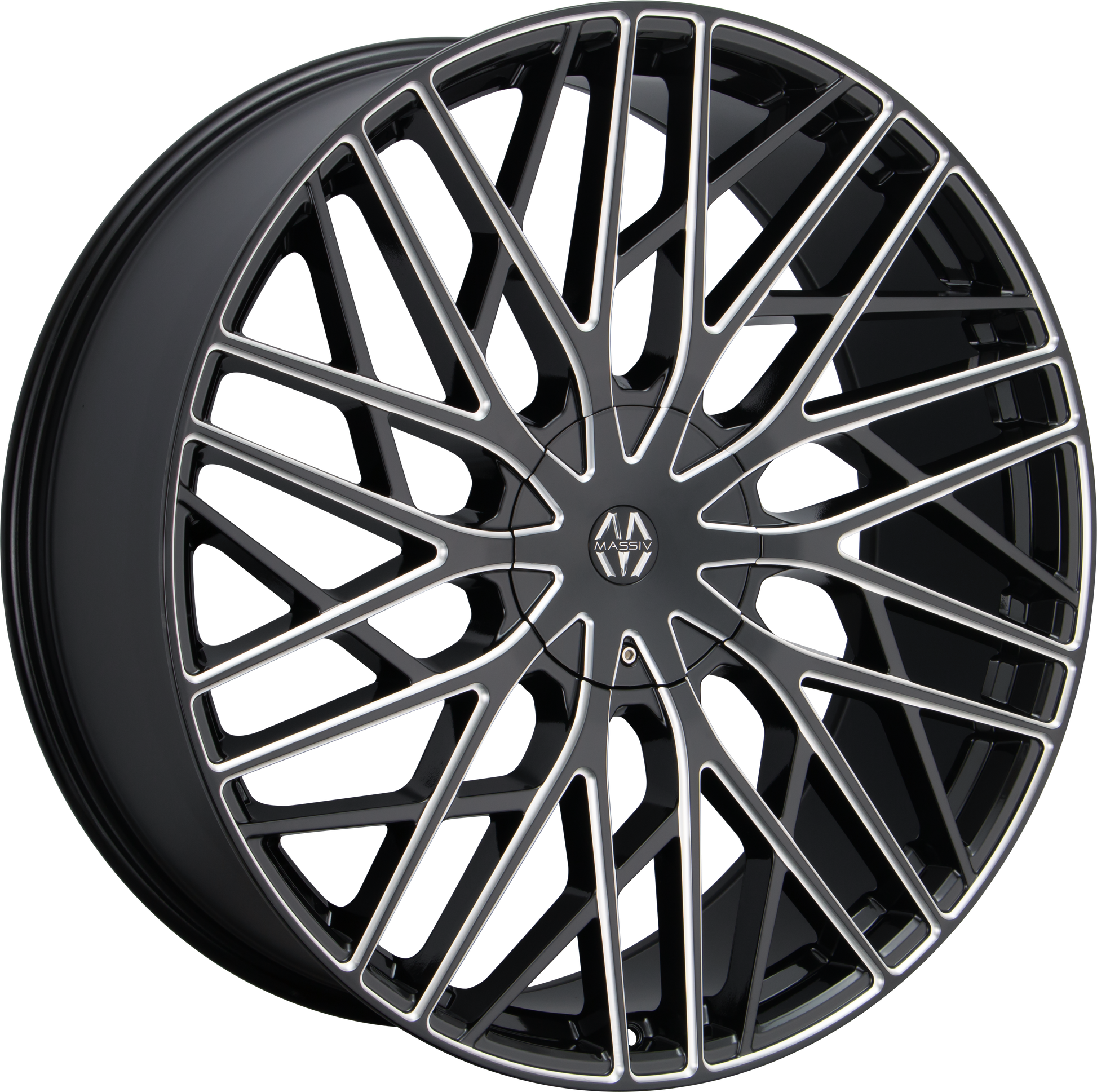 MASSIV 925 BLACK AND MILLED