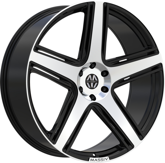 MASSIV 926 BLACK AND MILLED