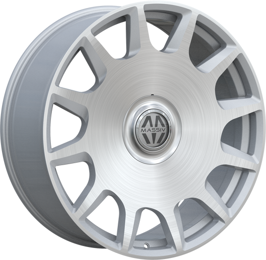 MASSIV 927 SILVER AND BRUSHED