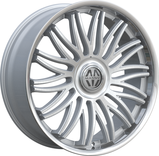 MASSIV 928 SILVER BRUSHED STAINLESS LIP