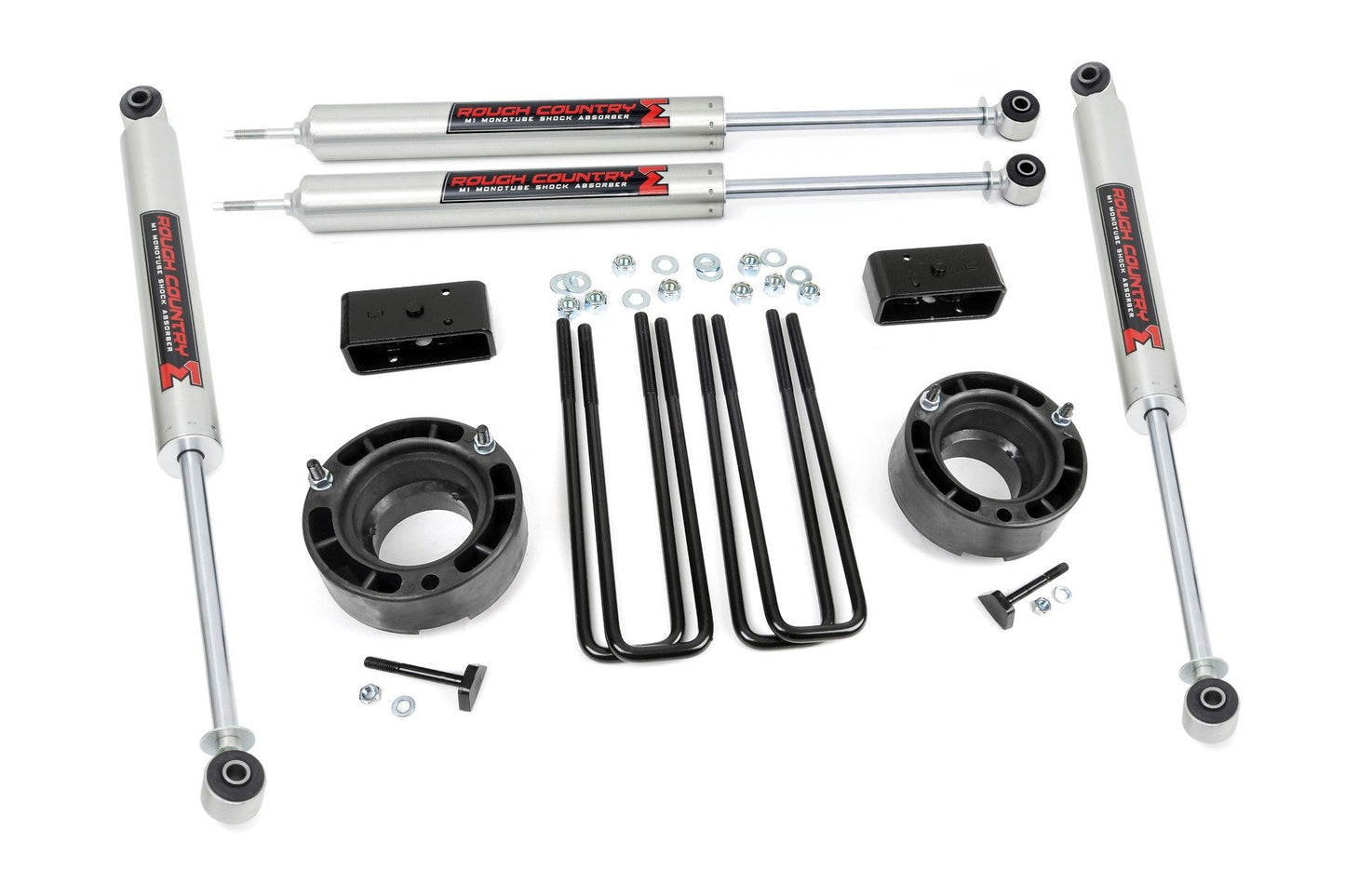 Rough Country 2.5 Inch Lift Kit | M1 | Ram 1500 4WD (1994-2001)