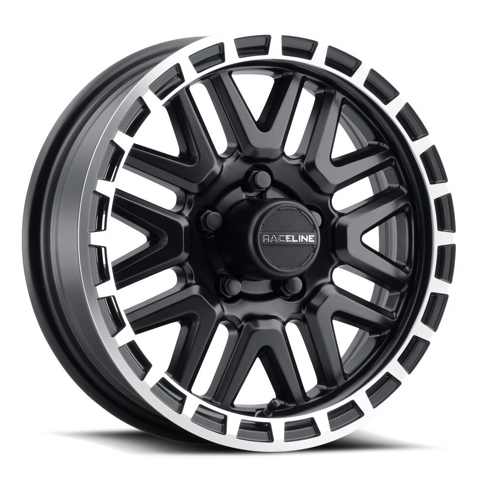 Raceline 953 Krank Trailer wheel Satin Black