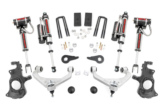 Rough Country 3.5 Inch Lift Kit | Knuckle | Vertex | w/ Overloads | Chevy/GMC 2500HD/3500HD (11-19)