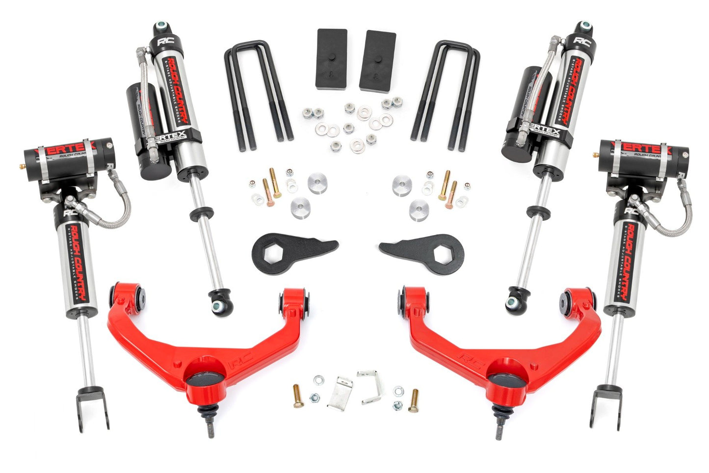 Rough Country 3.5 Inch Lift Kit | Vertex | w/ Overloads | Chevy/GMC 2500HD/3500HD (11-19)