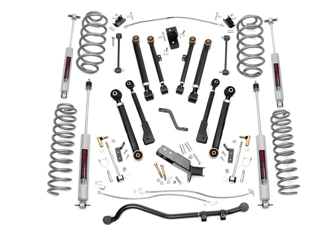Rough Country 6 Inch Lift Kit | X-Series | Jeep Wrangler TJ (97-06)/Wrangler Unlimited (04-06)