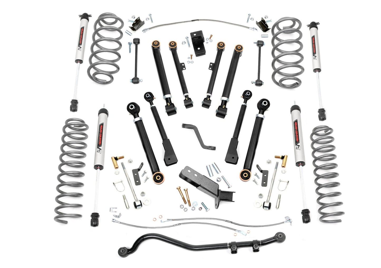 Rough Country 6 Inch Lift Kit | X-Series | V2 | Jeep Wrangler TJ (97-06)/Wrangler Unlimited (04-06)