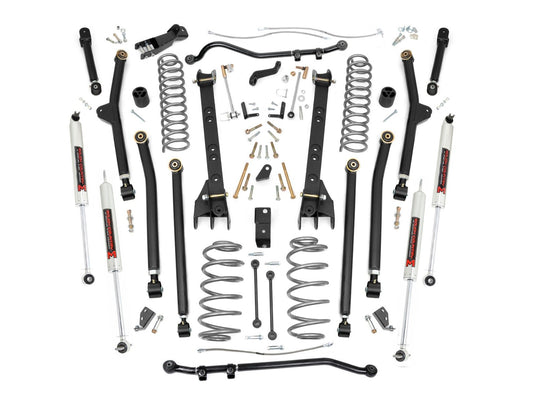 Rough Country 4 Inch Lift Kit | Long Arm | M1 | Jeep Wrangler TJ 4WD (1997-2006)