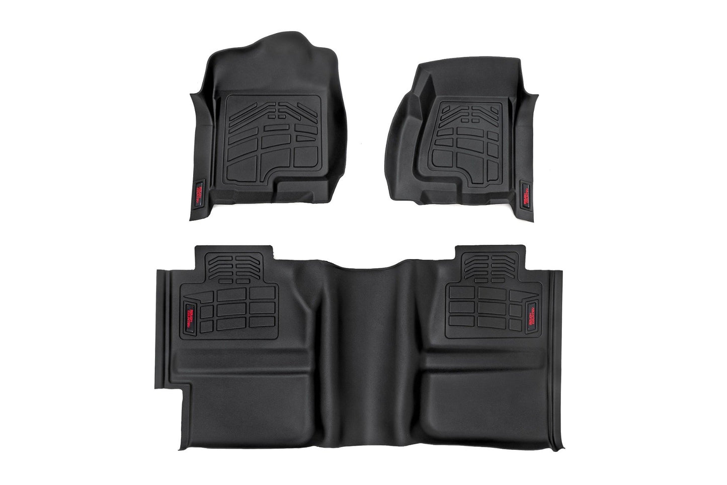 Rough Country Sure-Fit Floor Mats | FR & RR | Chevy/GMC 1500 (99-06 & Classic)