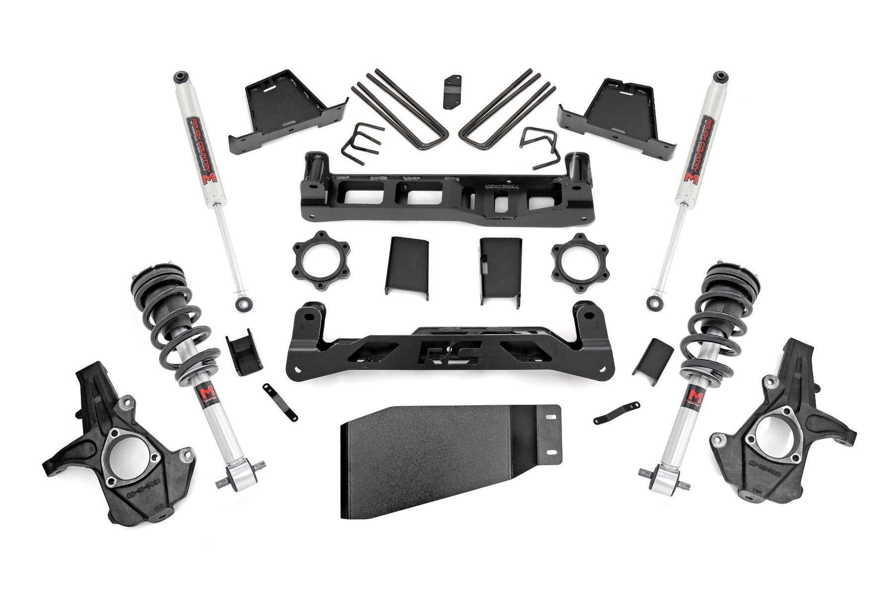 Rough Country 7.5 Inch Lift Kit | M1 Struts/M1 | Chevy/GMC 1500 (07-13)