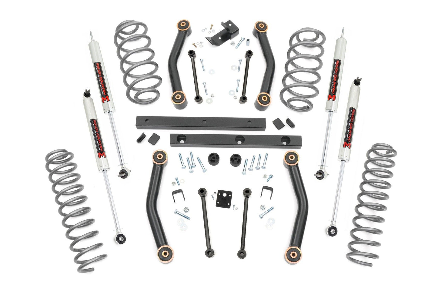 Rough Country 4 Inch Lift Kit | M1 | Jeep Wrangler TJ (03-06)/Wrangler Unlimited (04-06)