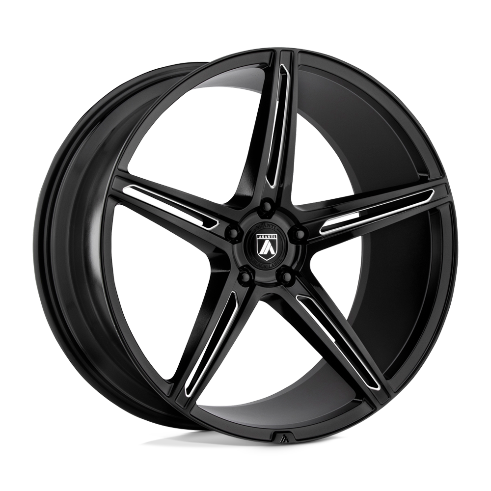 Asanti Black ABL-22 ALPHA 5 GLOSS BLACK MILLED