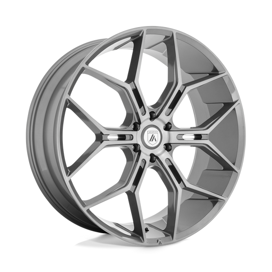 Asanti Black ABL-38 MONARCH TRUCK TITANIUM BRUSHED