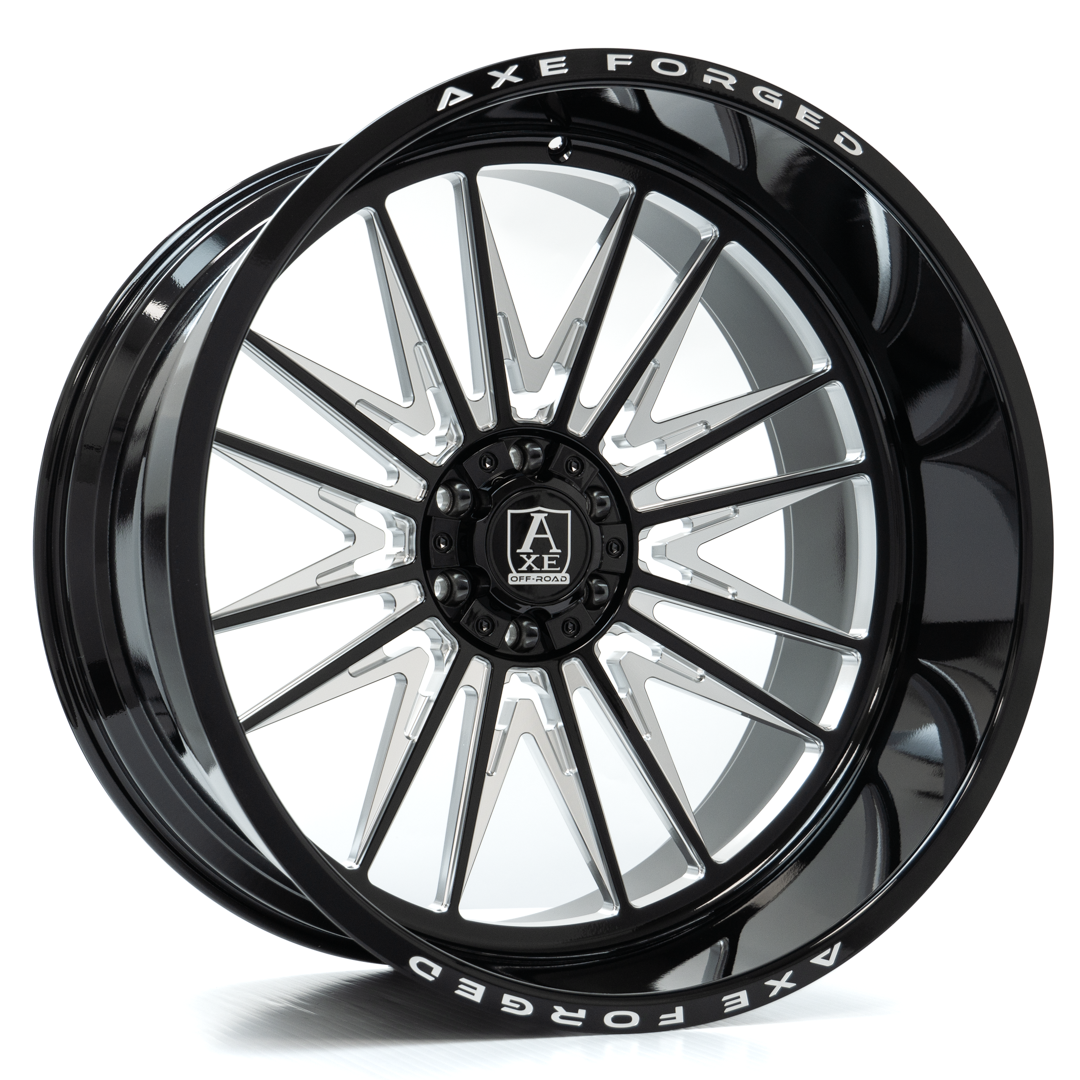 Axe AF12 Forged Custom Wheel Gloss Black Milled