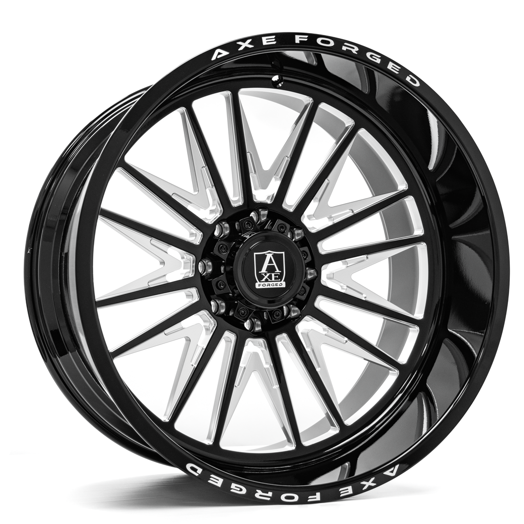 Axe AF12 Forged Custom Wheel Gloss Black Milled