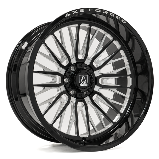Axe AF14 Lex Forged Custom Wheel Gloss Black Milled