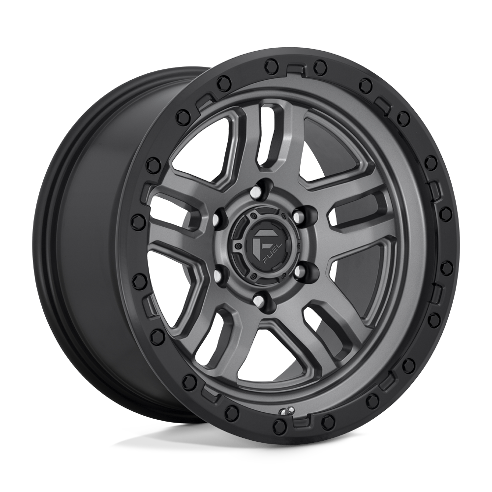 Fuel D701 AMMO MATTE GUN METAL BLACK BEAD RING