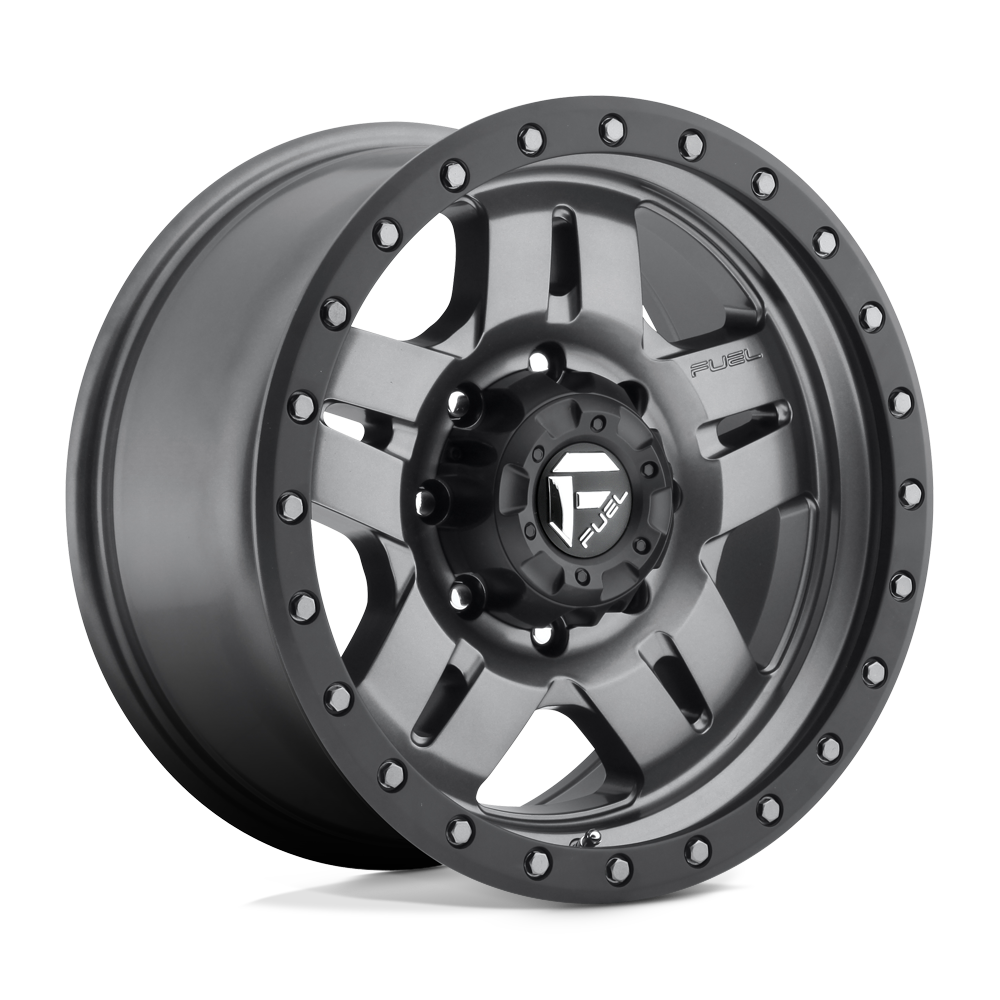 Fuel D558 ANZA MATTE GUN METAL BLACK BEAD RING