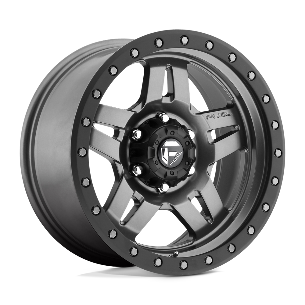 Fuel D558 ANZA MATTE GUN METAL BLACK BEAD RING