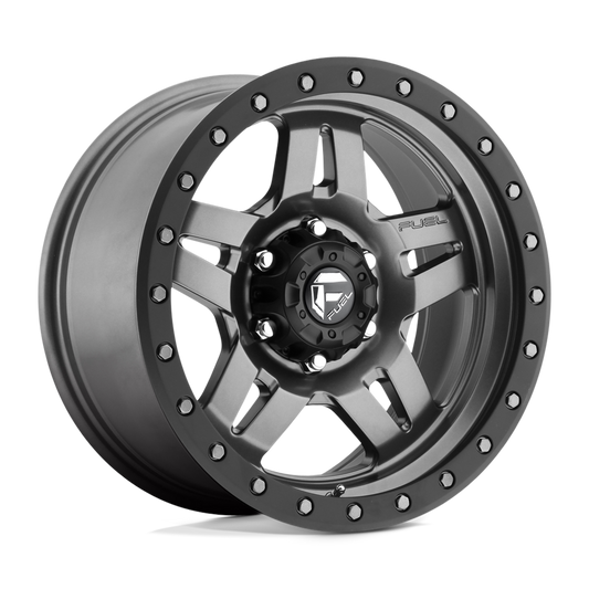 Fuel D558 ANZA MATTE GUN METAL BLACK BEAD RING