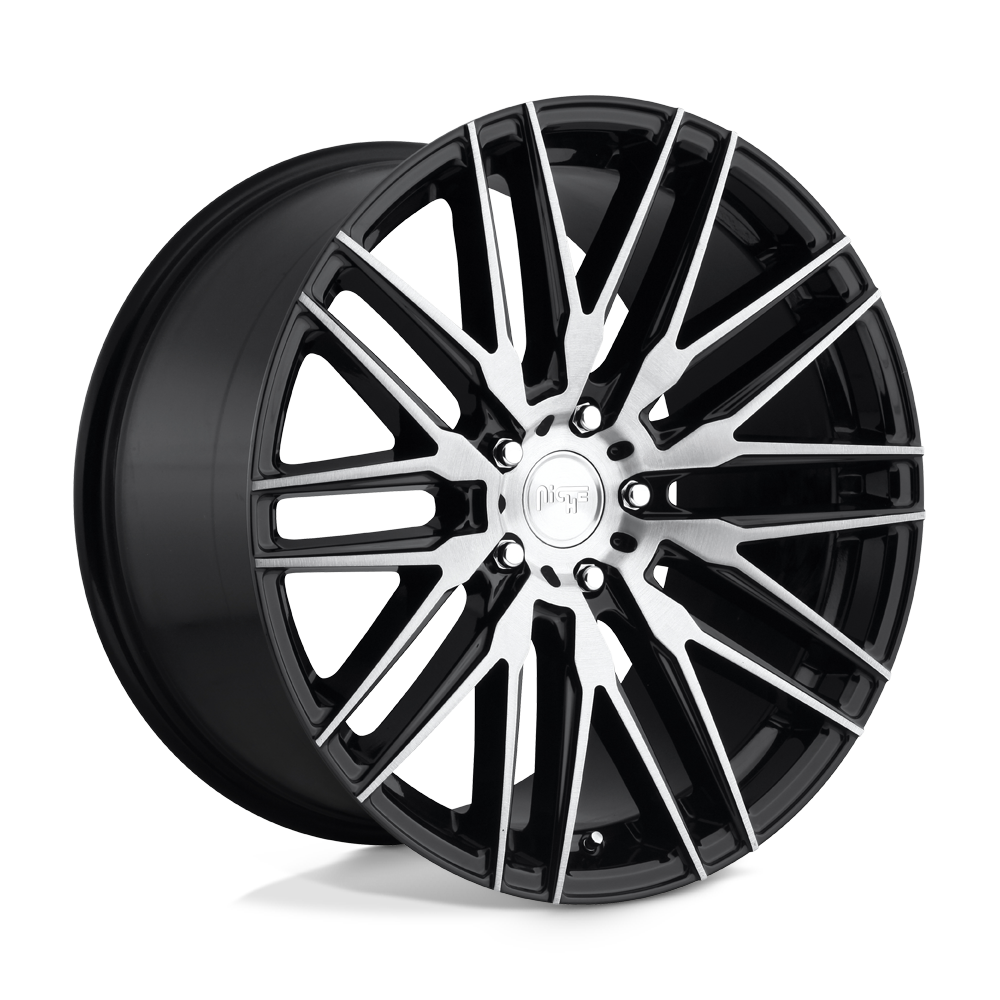 Niche 1PC M165 ANZIO GLOSS BLACK BRUSHED