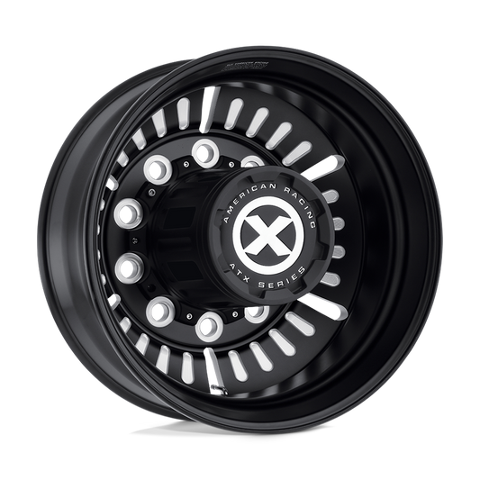 ATX AO403 ROULETTE SATIN BLACK MILLED - REAR