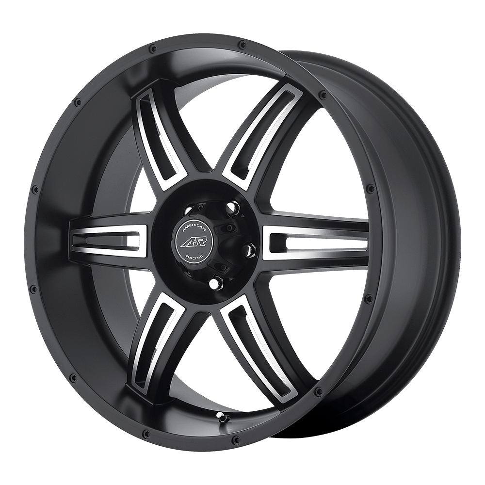 American Racing AR890 SATIN BLACK MACHINED