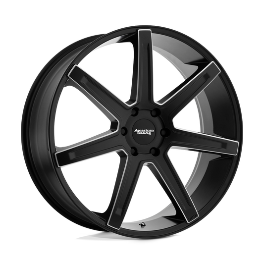 American Racing AR938 REVERT SATIN BLACK MILLED