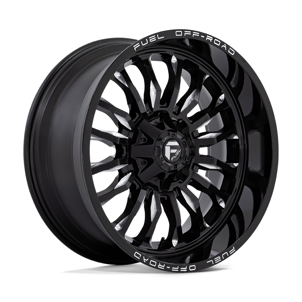 Fuel D795 ARC GLOSS BLACK MILLED