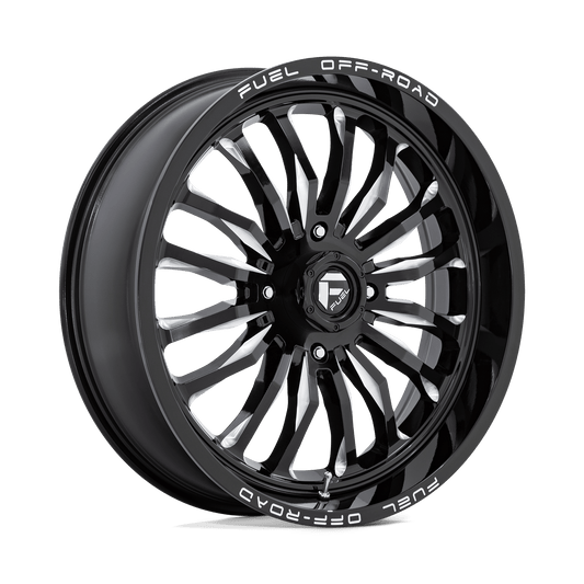 Fuel UTV D821 ARC UTV GLOSS BLACK MILLED
