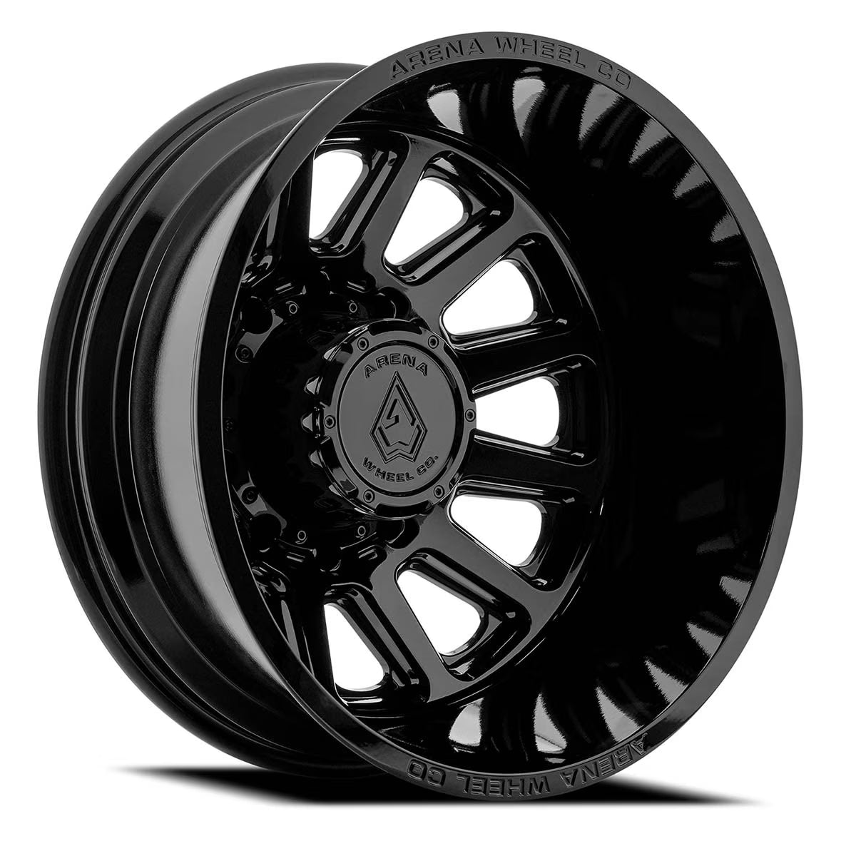 Arena Dually Enduro Wheel Glossy Black