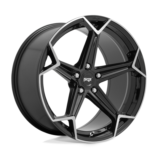 Niche 1PC N259 ARROW GLOSS BLACK BRUSHED