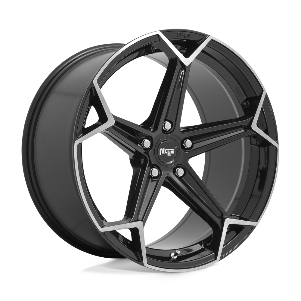 Niche 1PC N259 ARROW GLOSS BLACK BRUSHED