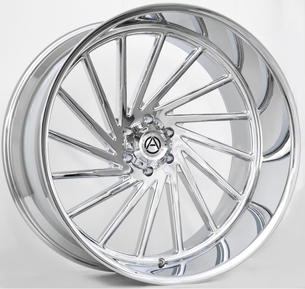 ARTEM OFFROAD CURVUS 24X12 6X5.5 -44MM CHROME – American Wheel Guys