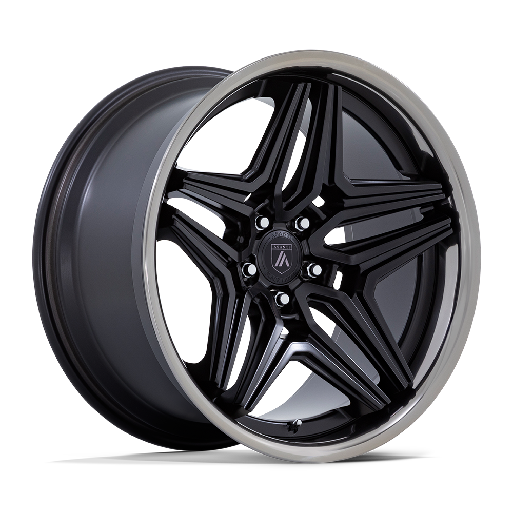 Asanti Black AB046 DUKE SATIN BLACK WITH DDT LIP