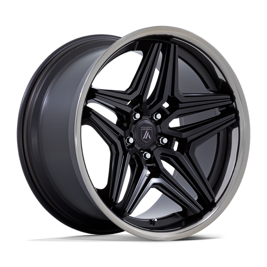 Asanti Black AB046 DUKE SATIN BLACK WITH DDT LIP