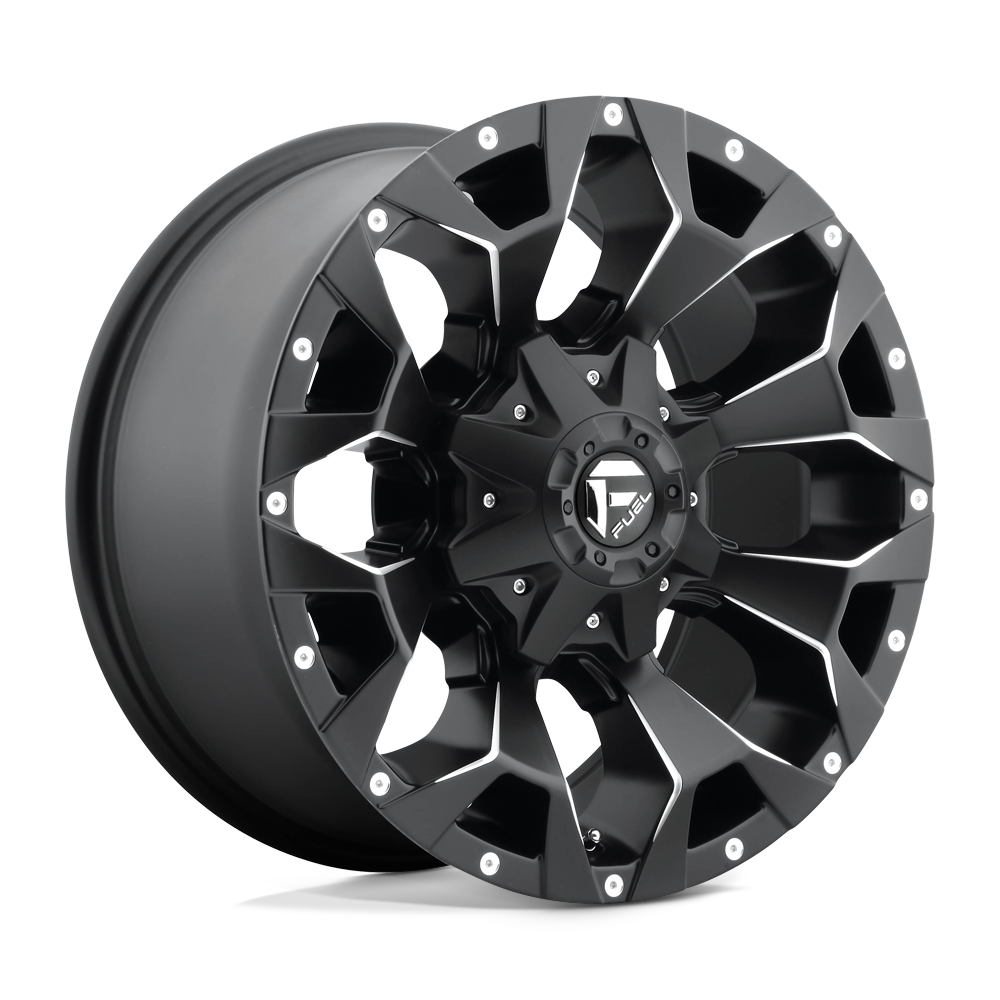 Fuel D546 ASSAULT MATTE BLACK MILLED