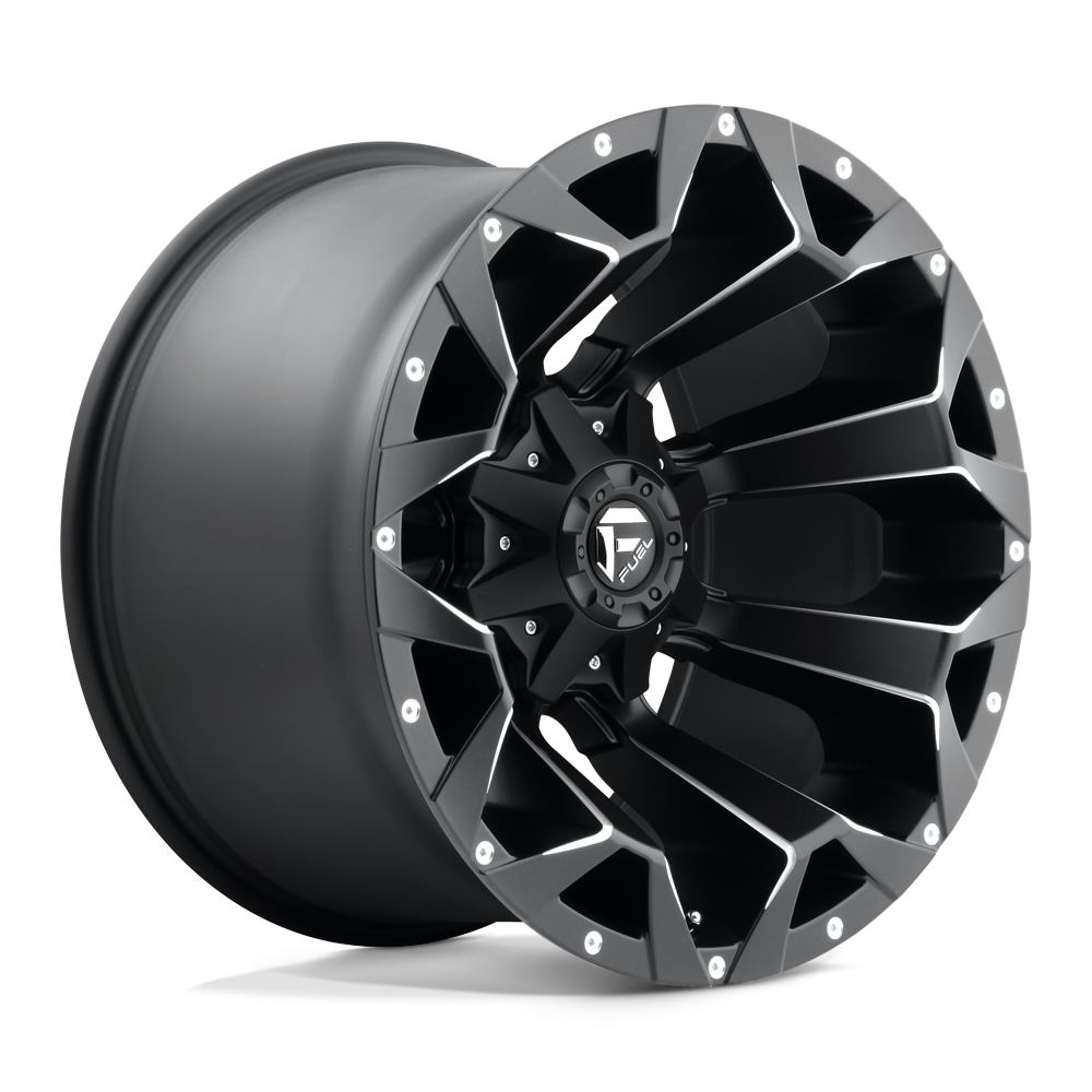 Fuel D546 ASSAULT MATTE BLACK MILLED
