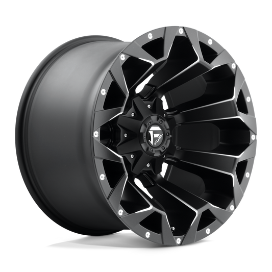 Fuel D546 ASSAULT MATTE BLACK MILLED