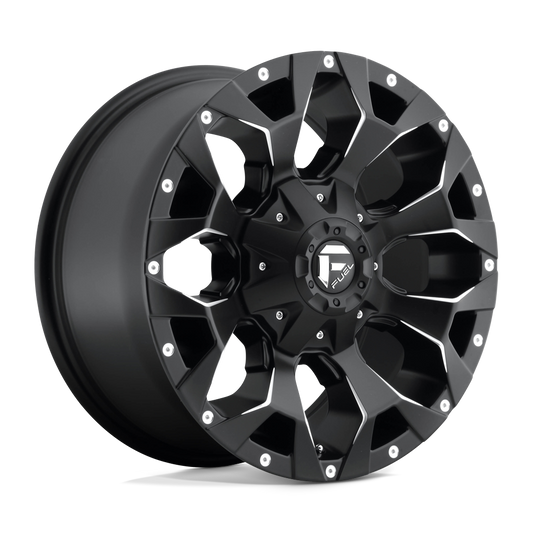 Fuel D546 ASSAULT MATTE BLACK MILLED