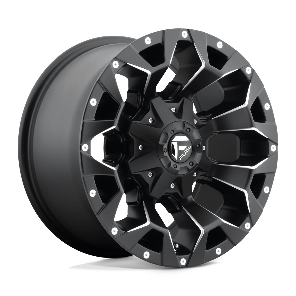 Fuel D546 ASSAULT MATTE BLACK MILLED