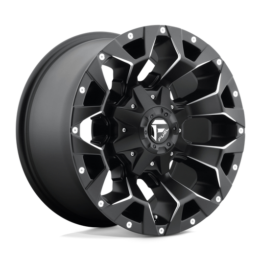 Fuel D546 ASSAULT MATTE BLACK MILLED